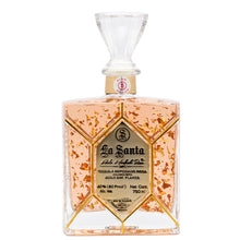 Cargar imagen en el visor de la galería, Tequila LA SANTA reposado Rosa (Pink) 100% Agave - 750ml GOLD 24 K