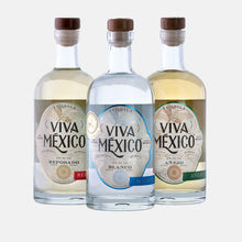 Cargar imagen en el visor de la galería, Tequila Viva México Blanco Ed Retro 100% Agave - 700ml
