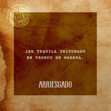 Cargar imagen en el visor de la galería, Tequila ARRIESGADO ANCESTRAL Reposado Roble Francés 100% Agave - 750ml 43% alc. vol.
