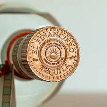 Cargar imagen en el visor de la galería, Tequila EL FINANCIERO reposado 100% Agave - 750ml Cristalino
